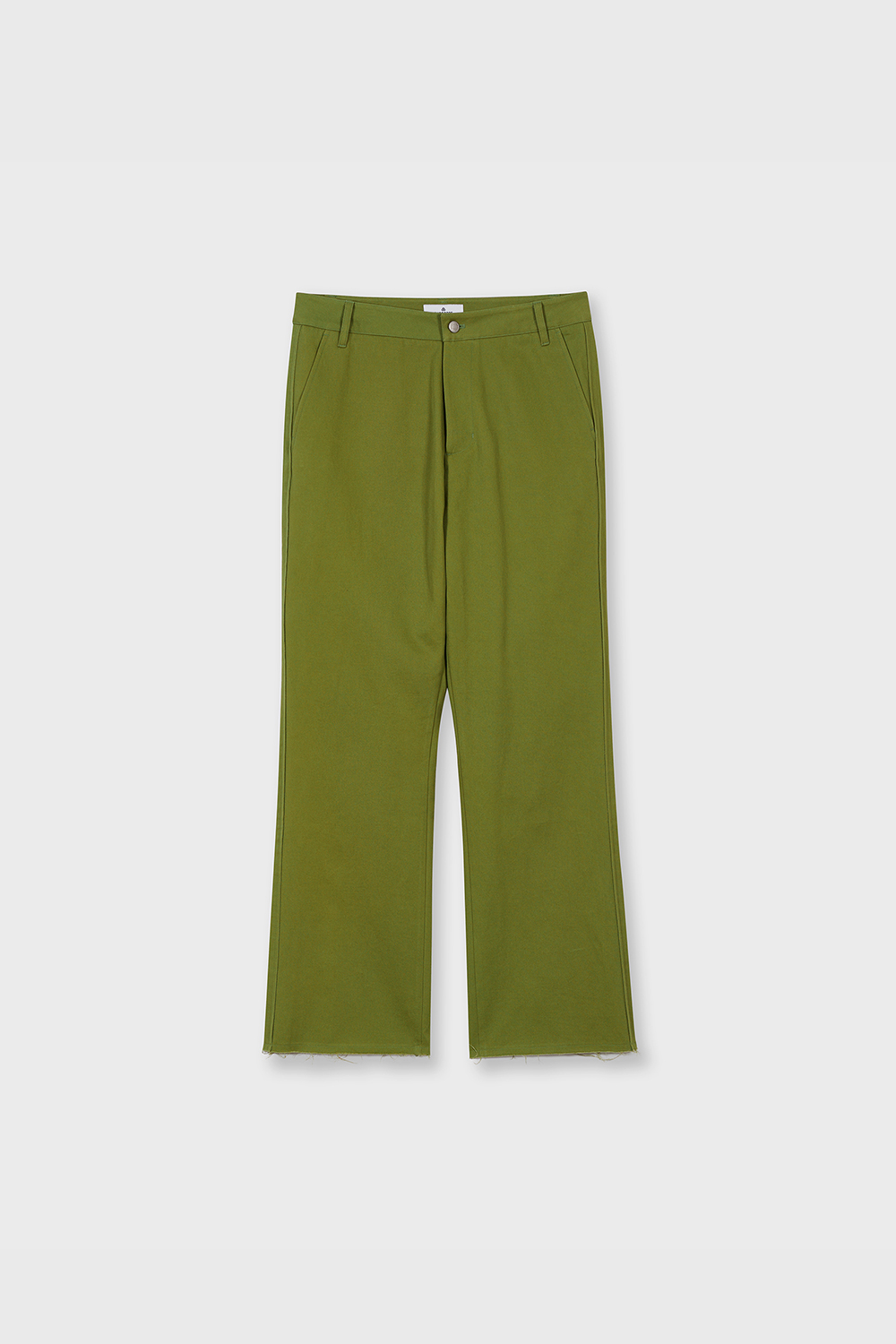 Cut Off Bootcut Pants (Lime Green)